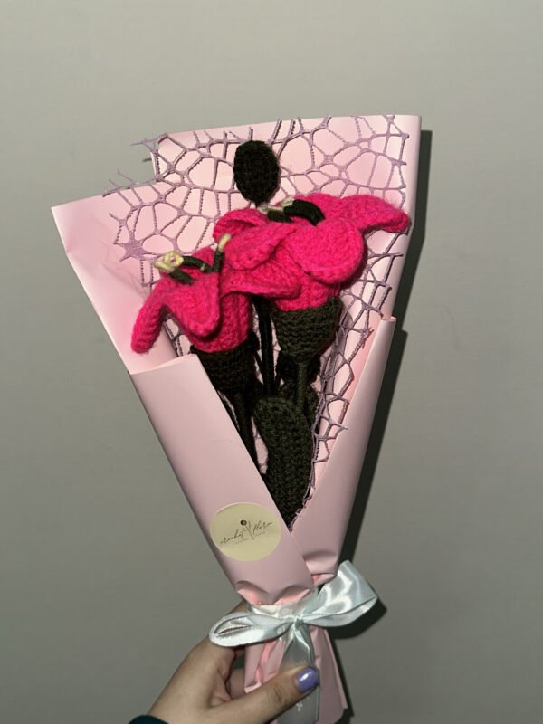 Shocking Pink Hibiscus Bouquet